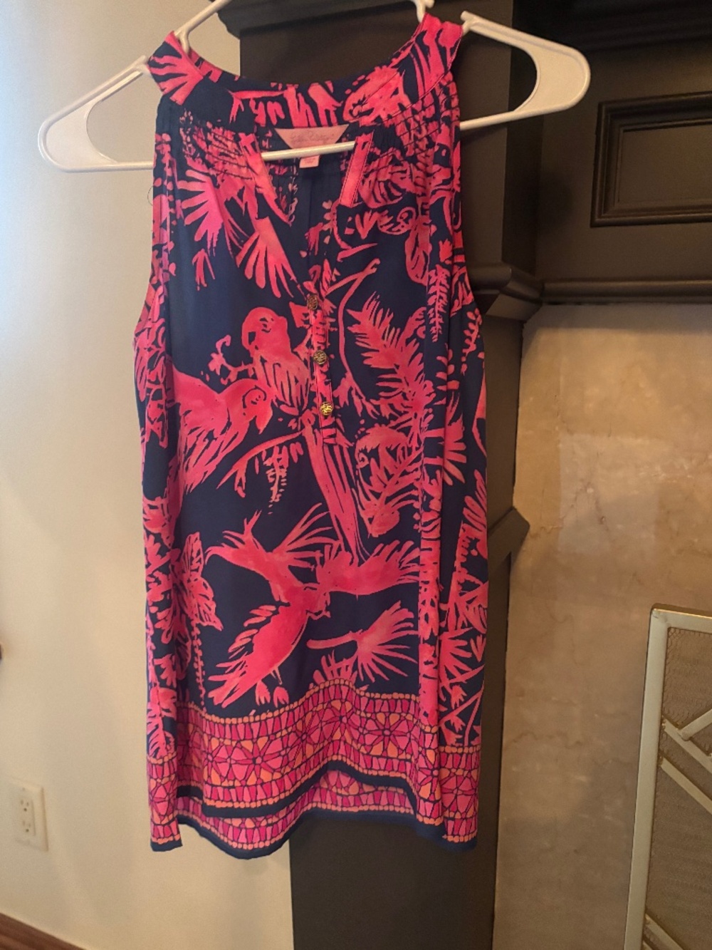 Lilly Pulitzer silk blouse